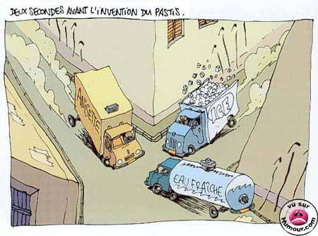 la création du pastis